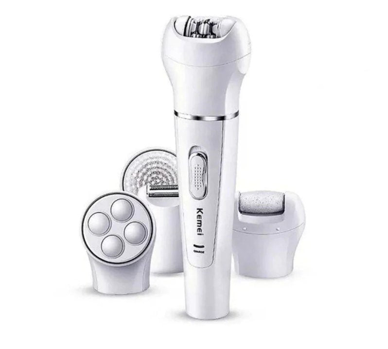 Kemel 5-in-1 Beauty Tools Kit – Facial Brush, Epilator, Shaver & Massager