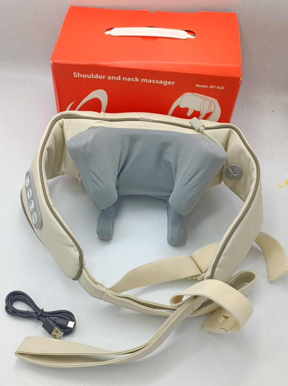 Electric Neck & Shoulder Massager Pillow with Heat