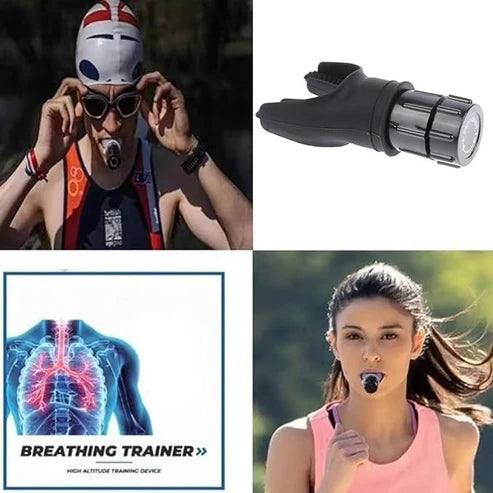 Adjustable Breathing Trainer – Lung Exercise Device for Endurance, Fitness & Sports Performance