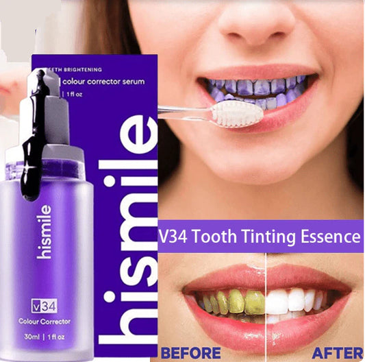 Hismile V34 Colour Corrector – Teeth Brightening Serum for Whiter Smile